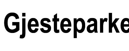 Gjesteparkering avlang (skilt)