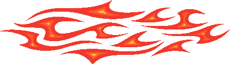 3c Flames 00 (klistremerke)