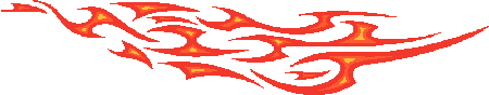 3c Flames 04 (klistremerke)