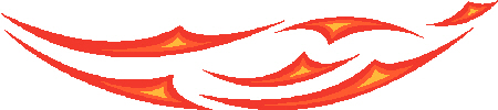 3c Flames 09 (klistremerke)