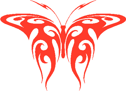 Bfly 01 (klistremerke)