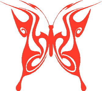 Bfly 03 (klistremerke)