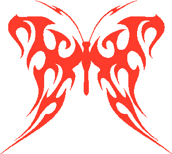 Bfly 05 (klistremerke)