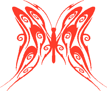 Bfly 07 (klistremerke)